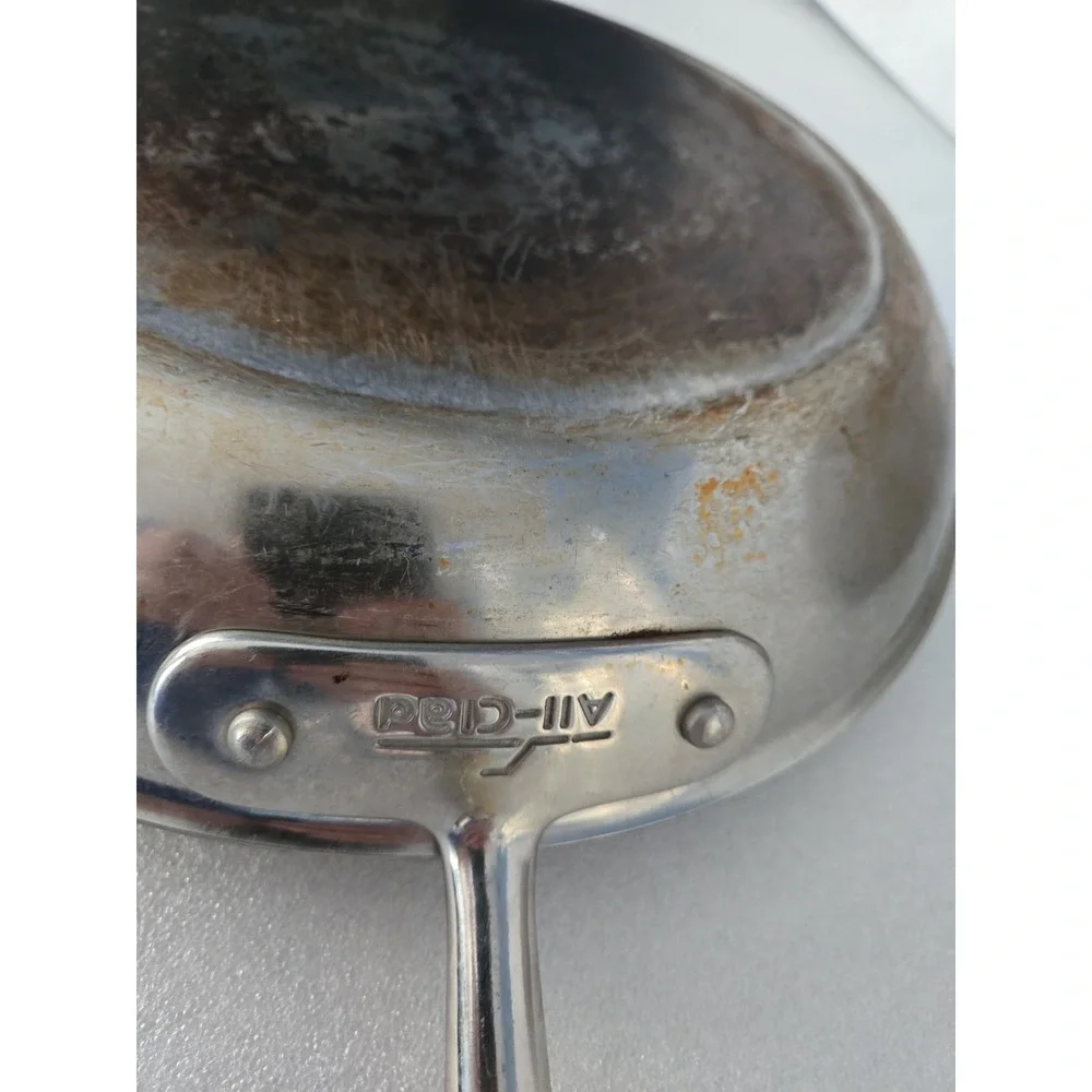 All-Clad D5‎ polished 5-Ply Nonstick 12 inch Fry Pan With Cover